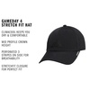 image:imageadidas Gameday Structured Stretch Fit Hat 40Black4