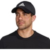 image:imageadidas Mens Decision Structured Adjustable CapBlackWhite