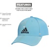 image:imageadidas Mens Decision Structured Adjustable CapSemi Blue BurstBlack