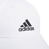 image:imageadidas Mens Decision Structured Adjustable CapWhiteBlack