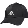 image:imageadidas Mens Decision Structured Adjustable CapBlackWhite
