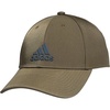 image:imageadidas Mens Decision Structured Adjustable CapOlive Strata GreenOnix Grey