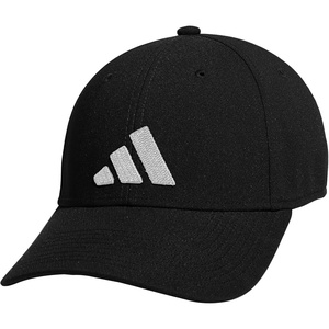 image:imageAdidas Mens Gameday Hat  Athletic Baseball Cap Stretch FitBlackWhiteOffseason
