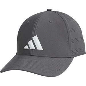 image:imageadidas Gameday Structured Stretch Fit Hat 40Grey SixWhite5