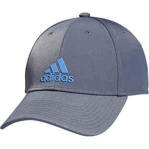 image:imageadidas Mens Decision Structured Adjustable CapOnix GreyBlue Fusion
