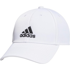 image:imageadidas Mens Decision Structured Adjustable CapWhiteBlack