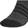 image:imageadidas Mens Cushioned X Socks 3 Pairs Multiple Heights Durable amp ComfortableBlackOnix GreyCrew4