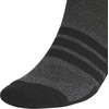 image:imageadidas Mens Cushioned X Socks 3 Pairs Multiple Heights Durable amp ComfortableBlackOnix GreyQuarter4