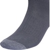 image:imageadidas Mens Cushioned X Socks 3 Pairs Multiple Heights Durable amp ComfortableOnix GreyClear Onix GreyAcid OrangeMidcrew3