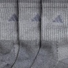 image:imageadidas Mens Cushioned X Socks 3 Pairs Multiple Heights Durable amp ComfortableOnix GreyGreyMidcrew4