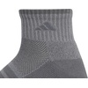 image:imageadidas Mens Cushioned X Socks 3 Pairs Multiple Heights Durable amp ComfortableOnix GreyGreyQuarter4