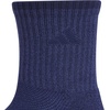 image:imageadidas Mens Cushioned X Socks 3 Pairs Multiple Heights Durable amp ComfortableTech Indigo BlueDark BlueMidcrew4