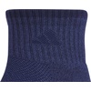 image:imageadidas Mens Cushioned X Socks 3 Pairs Multiple Heights Durable amp ComfortableTech Indigo BlueDark BlueQuarter4