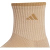 image:imageadidas Mens Cushioned X Socks 3 Pairs Multiple Heights Durable amp ComfortableWarm Sandstone Beige Raw DesertMidcrew4