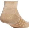 image:imageadidas Mens Cushioned X Socks 3 Pairs Multiple Heights Durable amp ComfortableWarm Sandstone Beige Raw DesertMidcrew4