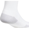image:imageadidas Mens Cushioned X Socks 3 Pairs Multiple Heights Durable amp ComfortableWhiteClear Onix GreyCrew4