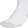 image:imageadidas Mens Cushioned X Socks 3 Pairs Multiple Heights Durable amp ComfortableWhiteClear Onix GreyQuarter4