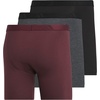 image:imageadidas Mens Luxe Underwear 3Pack Boxer Briefs or Trunks Premium Ultra Soft ComfortAurora Ruby RedHeather BlackBlackBoxer Brief