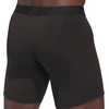 image:imageadidas Mens Luxe Underwear 3Pack Boxer Briefs or Trunks Premium Ultra Soft ComfortBlackHeather BlackBlackBoxer Brief