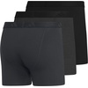 image:imageadidas Mens Luxe Underwear 3Pack Boxer Briefs or Trunks Premium Ultra Soft ComfortCarbon GreyHeather Dark GreyBlackTrunk