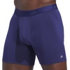 image:imageadidas Mens Luxe Underwear 3Pack Boxer Briefs or Trunks Premium Ultra Soft ComfortDark BlueHeather Team Royal BlueGreyBoxer Brief