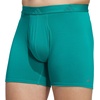 image:imageadidas Mens Luxe Underwear 3Pack Boxer Briefs or Trunks Premium Ultra Soft ComfortEqt GreenHeather BlackGrey FiveBoxer Brief