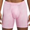 image:imageadidas Mens Microfiber Boxer Briefs 3pack performance Stretch Moisturewicking UnderwearAdi Summit Clear Pinktrue PinkBlackOnix Grey