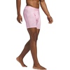 image:imageadidas Mens Microfiber Boxer Briefs 3pack performance Stretch Moisturewicking UnderwearAdi Summit Clear Pinktrue PinkBlackOnix Grey