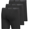 image:imageadidas Mens Microfiber Boxer Briefs 3pack performance Stretch Moisturewicking UnderwearBlackOnix GreyBlack