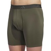 image:imageadidas Mens Microfiber Boxer Briefs 3pack performance Stretch Moisturewicking UnderwearOlive Strata GreenBlackOnix Grey