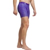 image:imageadidas Mens Microfiber Boxer Briefs 3pack performance Stretch Moisturewicking UnderwearPerformance Mirage Pure Purplesolar Purplelight PurpleBlackOnix Grey