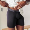 image:imageadidas Mens Microfiber Boxer Briefs 3pack performance Stretch Moisturewicking UnderwearRay BlueOnix GreyBlack