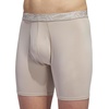 image:imageadidas Mens Microfiber Boxer Briefs 3pack performance Stretch Moisturewicking UnderwearWonder BeigeCarbon GreyOnix Grey