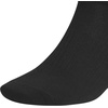 image:imageadidas Mens Superlite No Show Socks 6 Pairs Lightweight amp BreathableClassicBlackBetter ScarletWhite