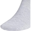 image:imageadidas Mens Superlite No Show Socks 6 Pairs Lightweight amp BreathableClassicCool Light HeatherAurora Ruby RedDark Blue
