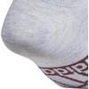image:imageadidas Mens Superlite No Show Socks 6 Pairs Lightweight amp BreathableClassicCool Light HeatherAurora Ruby RedDark Blue
