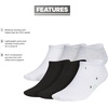 image:imageadidas Mens Superlite No Show Socks 6 Pairs Lightweight amp BreathableClassicCool Light HeatherWhiteSemi Green Spark