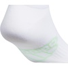 image:imageadidas Mens Superlite No Show Socks 6 Pairs Lightweight amp BreathableClassicCool Light HeatherWhiteSemi Green Spark