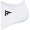 image:imageadidas Mens Superlite No Show Socks 6 Pairs Lightweight amp BreathableWhiteBlack3