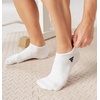 image:imageadidas Mens Superlite No Show Socks 6 Pairs Lightweight amp BreathableWonder Alumina GreyWhite3