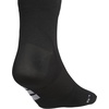 image:imageadidas Unisex Adizero Running Socks 1 Pair Performance amp TrainingBlackWhiteQuarter