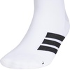 image:imageadidas Unisex Adizero Running Socks 1 Pair Performance amp TrainingWhiteBlackCrew