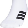 image:imageadidas Unisex Adizero Running Socks 1 Pair Performance amp TrainingWhiteBlackOverthecalf