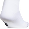 image:imageadidas Unisex Adizero Running Socks 1 Pair Performance amp TrainingWhiteBlackOverthecalf