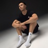 image:imageadidas Unisex Adizero Running Socks 1 Pair Performance amp TrainingWhiteBlackQuarter