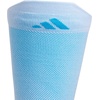 image:imageadidas Unisex Adizero Running Socks 1 Pair Performance amp TrainingWhiteLucid AquamarineOverthecalf