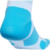 image:imageadidas Unisex Adizero Running Socks 1 Pair Performance amp TrainingWhiteLucid AquamarineOverthecalf