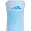 image:imageadidas Unisex Adizero Running Socks 1 Pair Performance amp TrainingWhiteLucid AquamarineQuarter