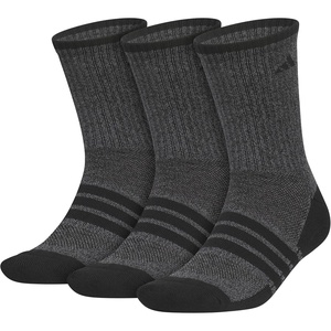 image:imageadidas Mens Cushioned X Socks 3 Pairs Multiple Heights Durable amp ComfortableBlackOnix GreyCrew4