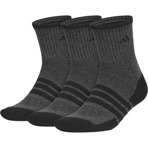 image:imageadidas Mens Cushioned X Socks 3 Pairs Multiple Heights Durable amp ComfortableBlackOnix GreyMidcrew4